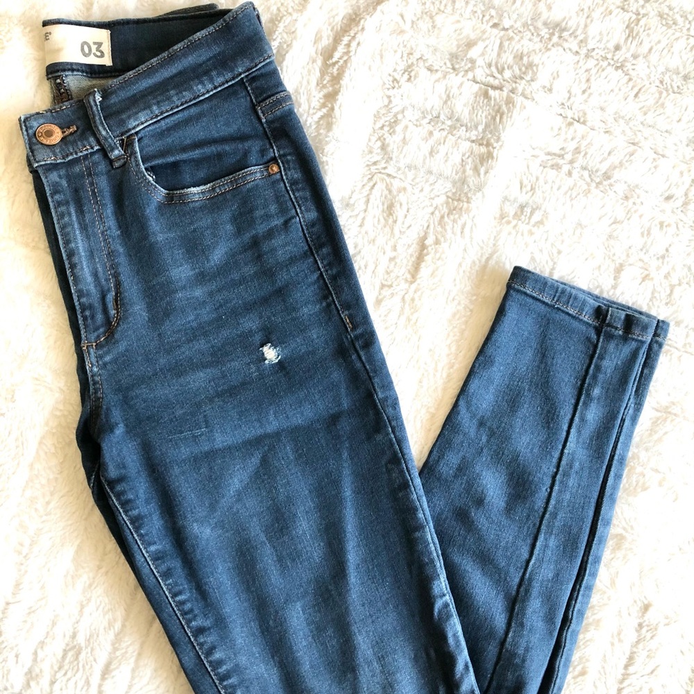 Blue Skinny Jeans